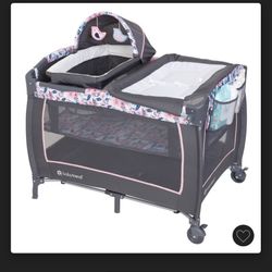 Baby Trend Lil Snooze Deluxe II Nursery Center - Bluebell