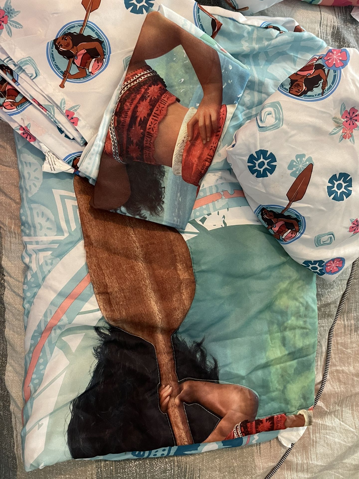 Moana Toddler Bed Spread 