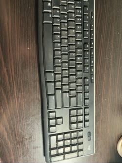 Logitech K270 Wireless Keyboard w/ Original USB Receiver - Tested & Working