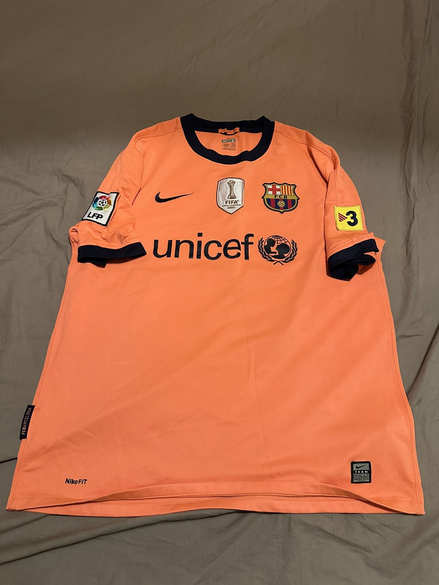 2009–10 Nike FC Barcelona Large Thierry Henry Away Jersey