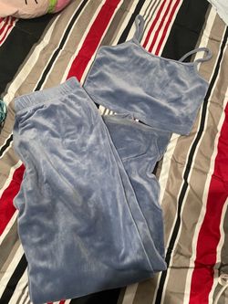 blue lounge set