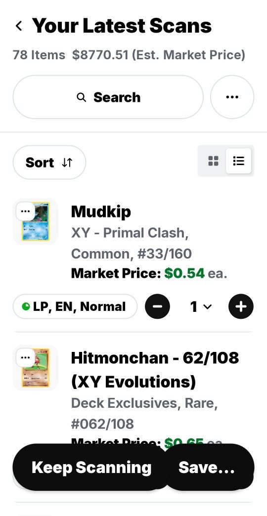 Whole Super Valuable Pokemon Collection