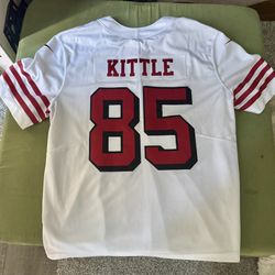 XXL George Kittle 75 Year Anniversary Jersey