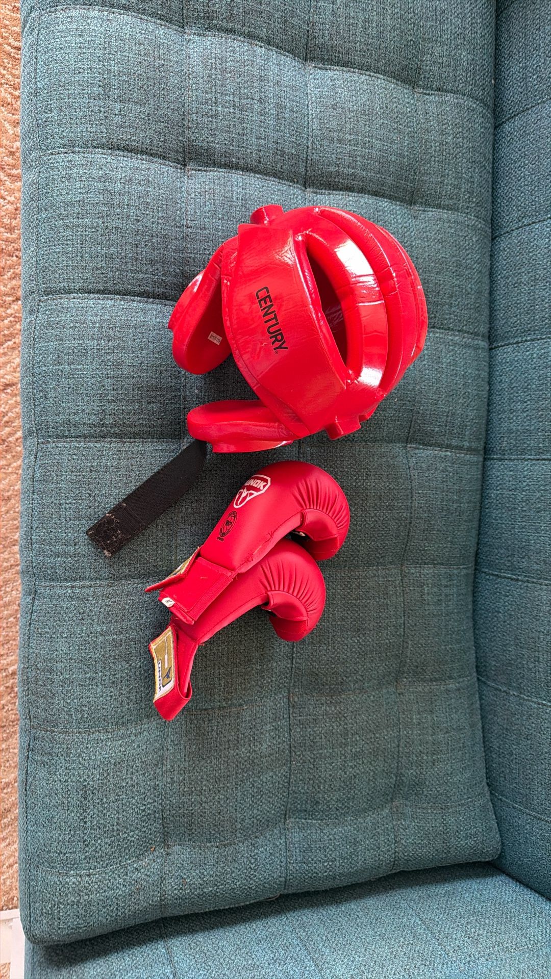 Martial arts Headgear And Gloves