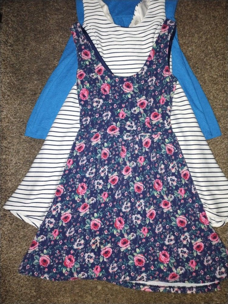 Bundle Of 3 LC Lauren Conrad Casual Dresses From Kohl's Size Medium