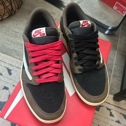  TRAVIS SCOTT X JORDAN 1 LOW 'MOCHA'