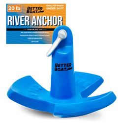 Boat river anchor
