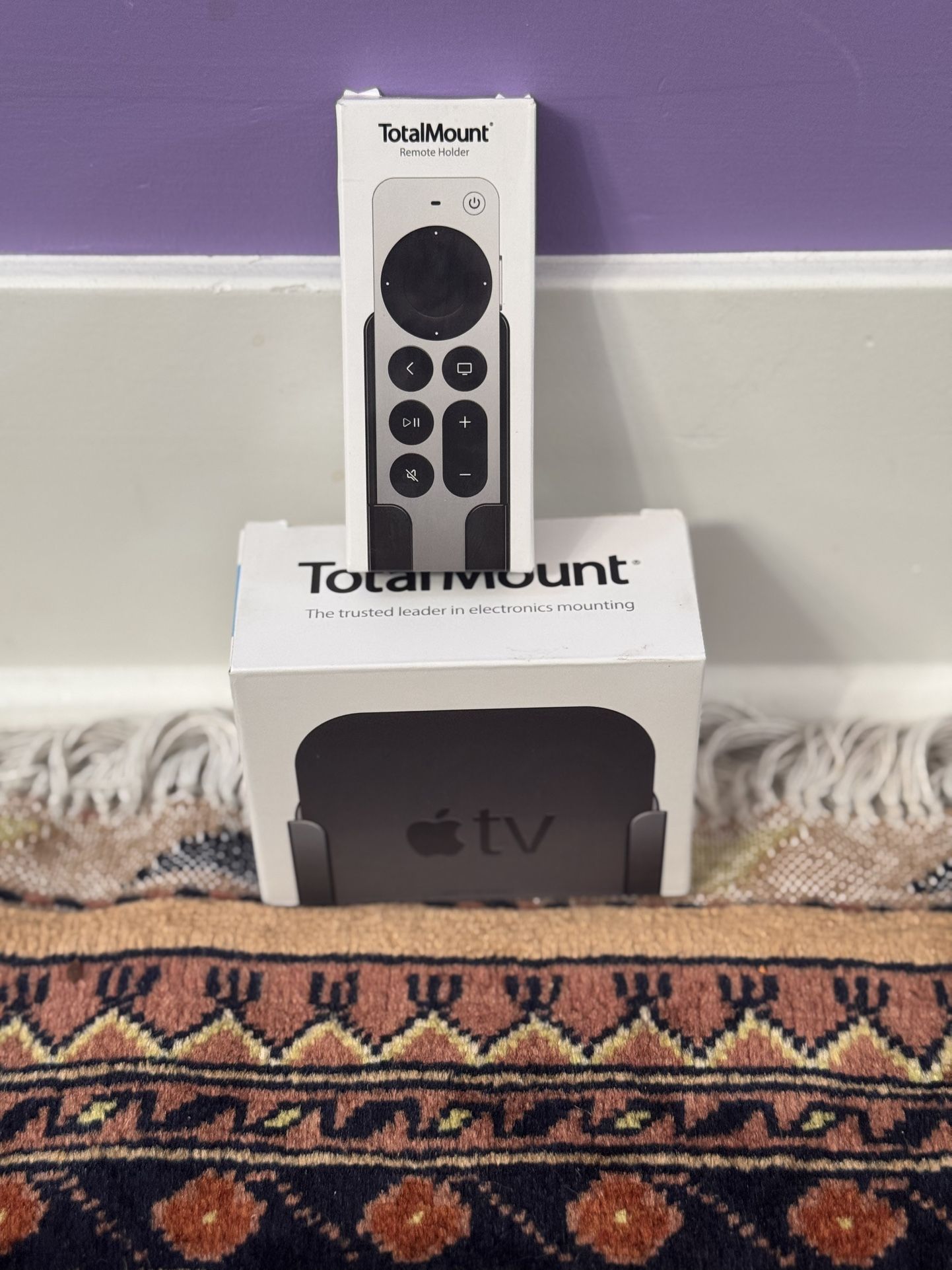 Apple TV Mount + Remote Holder Bundle – Fits All Apple TVs – Brand New