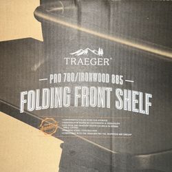 (attachment) Traeger Folding Front Shelf Pro 780 Ironwood 885