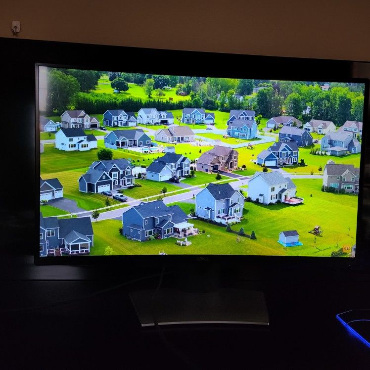 Dell SE2716H Curved PC Computer Monitor 27" FHD 1080p HDMI VGA