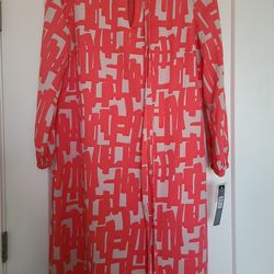 Tahari Dress - Coral, Size 6