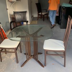 Glass Top Table