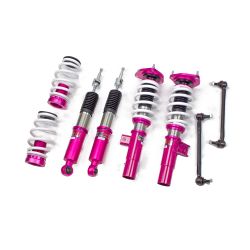 Godspeed MSS0256-E MonoSS Damper Lowering Coilovers (FWD) (49.5MM Front Axle Clamp) Strut Shock Suspension For Volkswagen GTI (MK5) 2006-09 (FWD)