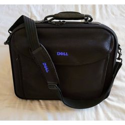 Dell Laptop Computer Messenger Shoulder Tote Bag 15.6" - Black