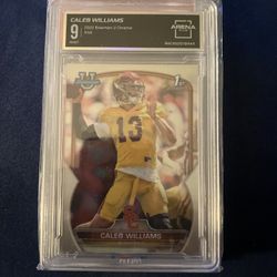 Caleb Williams Rookie Mint Graded 