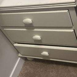 White Barely Used Dresser 