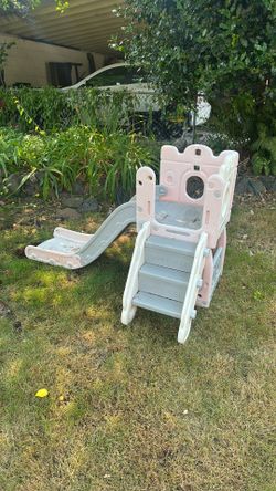 Free kids playhouse slide
