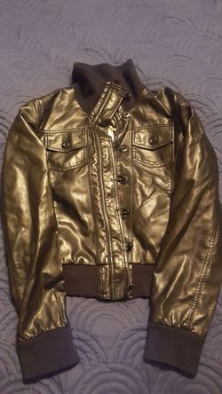 Women's Faux leather jacket size L