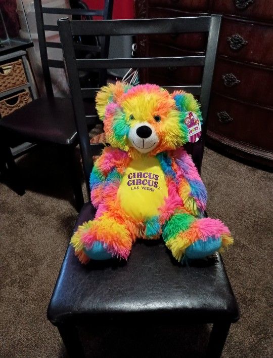 Cute Las Vegas Teddy Bear 22-inches Tall