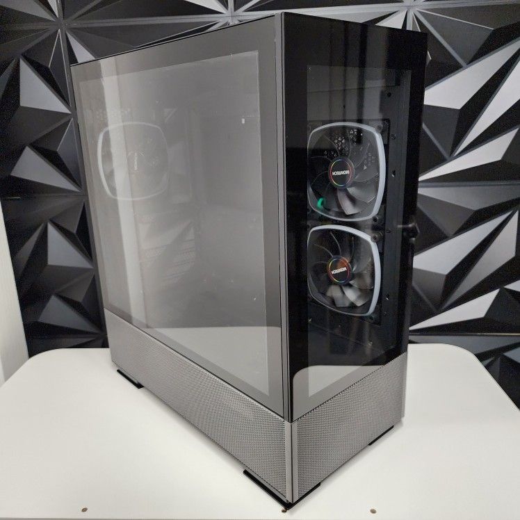 Black Montech SKY Two ARGB Mid Tower Gaming Case