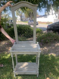 Accent Table/Hall Tree - Vintage