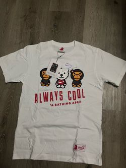 BAPE x Coca-Cola Always Cool T-Shirt Size S