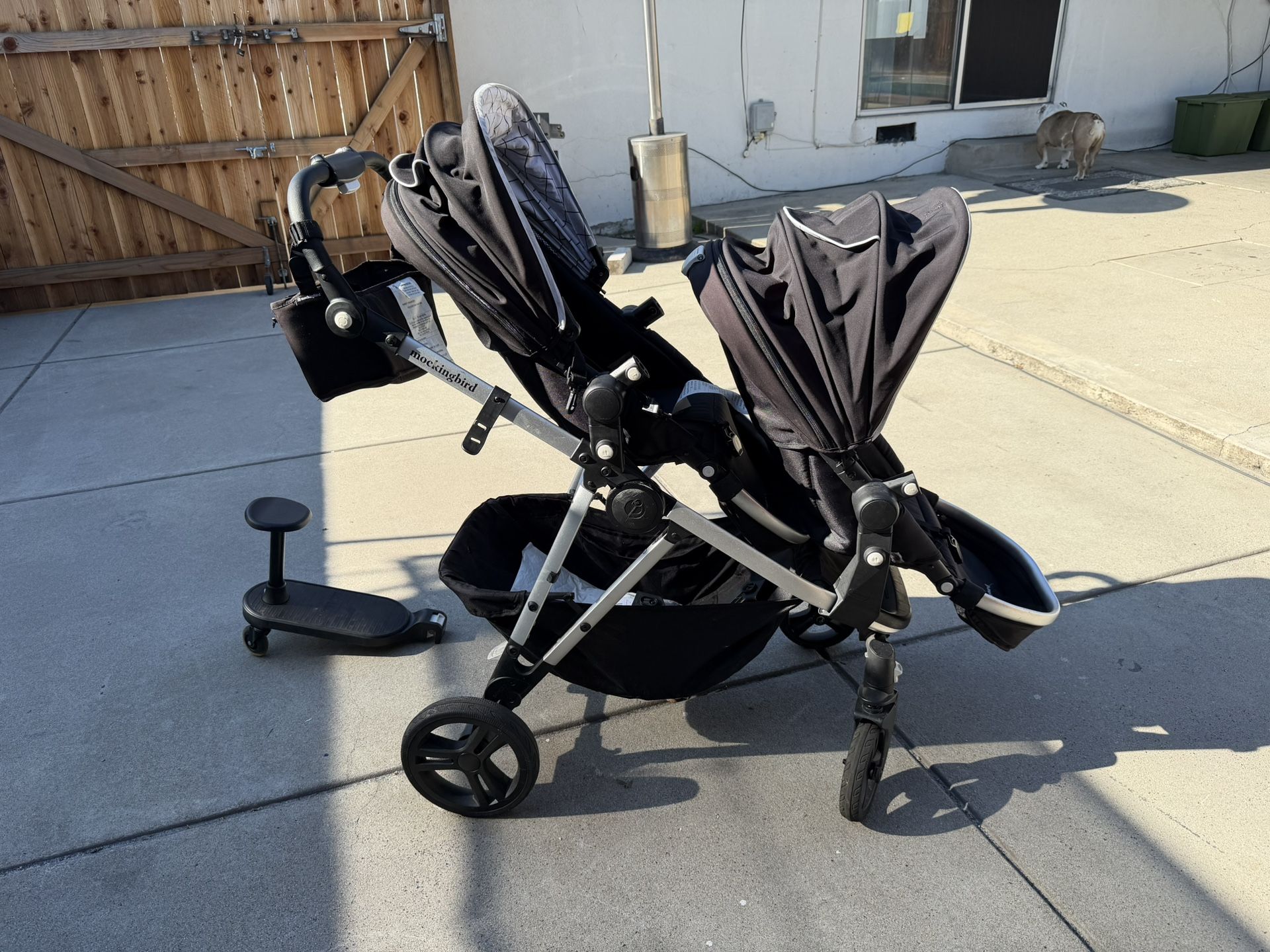 Mockingbird Single-to-Double Stroller