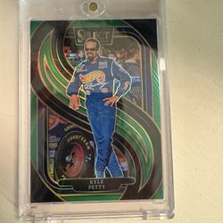 2025 PANINI SELECT NASCAR RACING KYLE PETTY #236 TRACKSIDE GREEN PRIZM SSP# 1/5