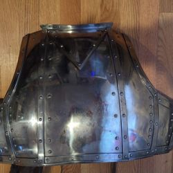 14th Century Style Steel Cuirass - Chest Armor for LARP/SCA/Cosplay