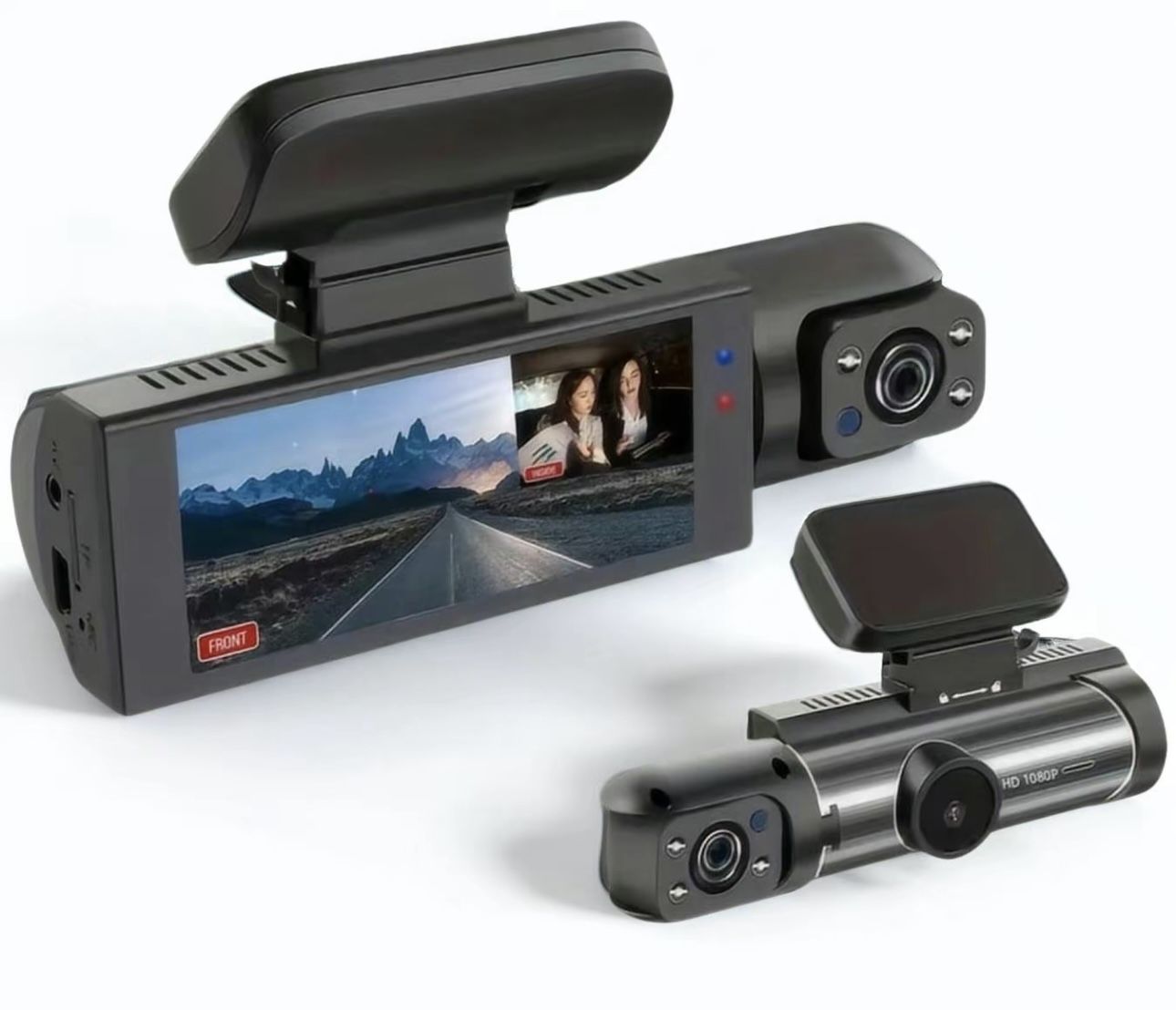 Unopened Front & Rear Dashboard Camera
