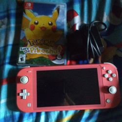 Switch lite sale let's go pikachu
