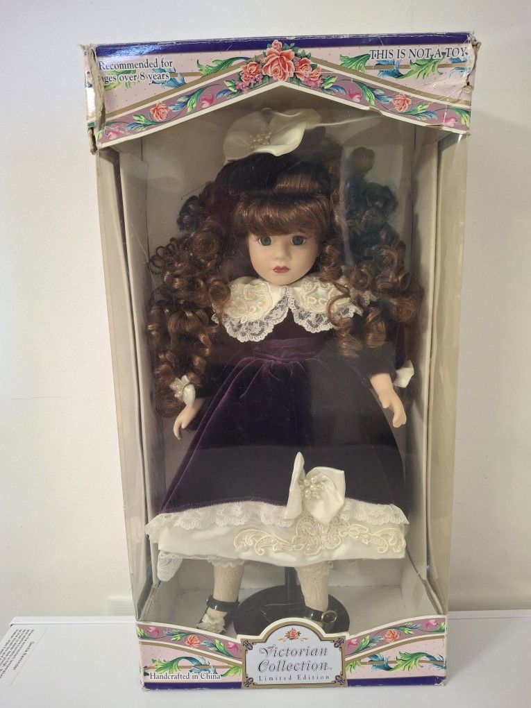 Victorian Collection Porcelain Doll Limited Edition