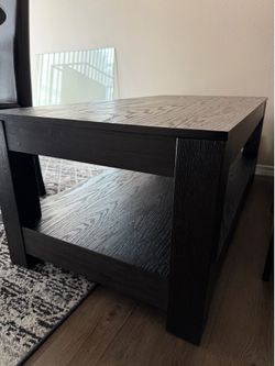 (New) Maven lane coffee table (black/brown)