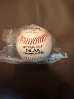 Wilson A1001 NCAA Official Championship Baseball (Vintage) Brand New, Sealed In Plastic