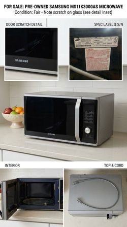 Samsung MS11K3000AS Countertop Microwave