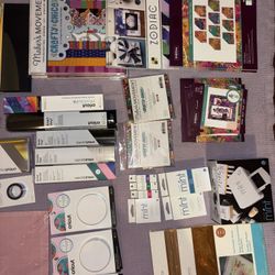 Cricut Art Supplies And Mint Stamp Maker
