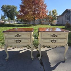 Stanley Furniture French Provincial style tables