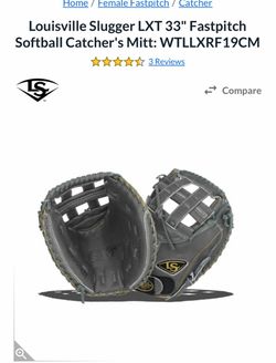 LXT Louisville Softball catchers mit