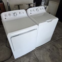 GE Washer And Electric Dryer