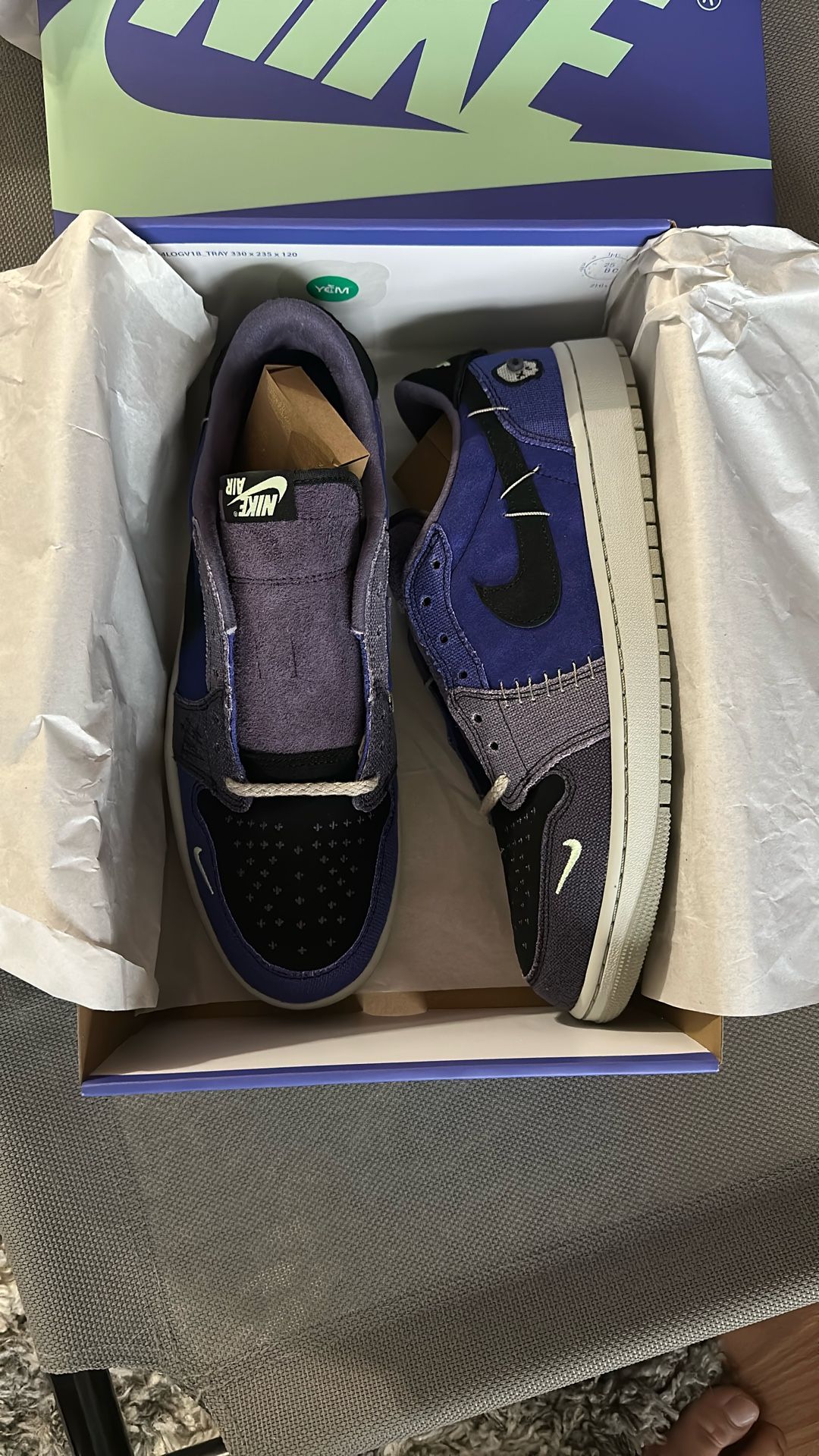 Air Jordan 1 Low Voodoo Zion Alternate