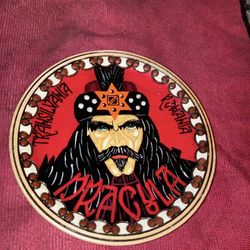 Handmade Dracula Romanian Decorative Plate 