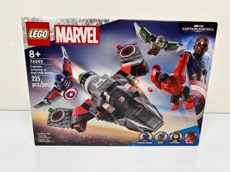 LEGO Marvel Captain America vs. Red Hulk Battle 76292