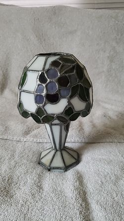 Stain glass candle holder - small