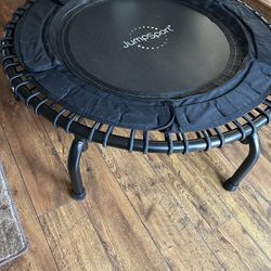 Barely Used, Jumps port Mini Trampoline Rebounder