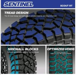 Sentinel Scout RT 33X12.50R20LT