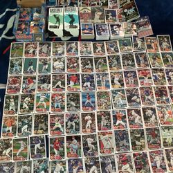 Lot Of Over 1,000 MLB Baseball ASG Donruss Collectible Cards VALENCIA
