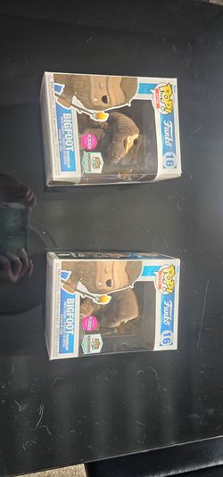 Funko Pop Bigfoot (Marshmallow) FLOCKED