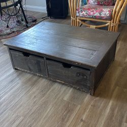 RESTORATION HARDWARE COFFEE TABLE