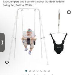 Baby Swing With Chair Baby Jumper Bouncer 2in1