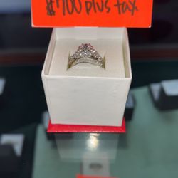 14k Diamond Ring